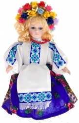 Украинская кукла в синем [1261]